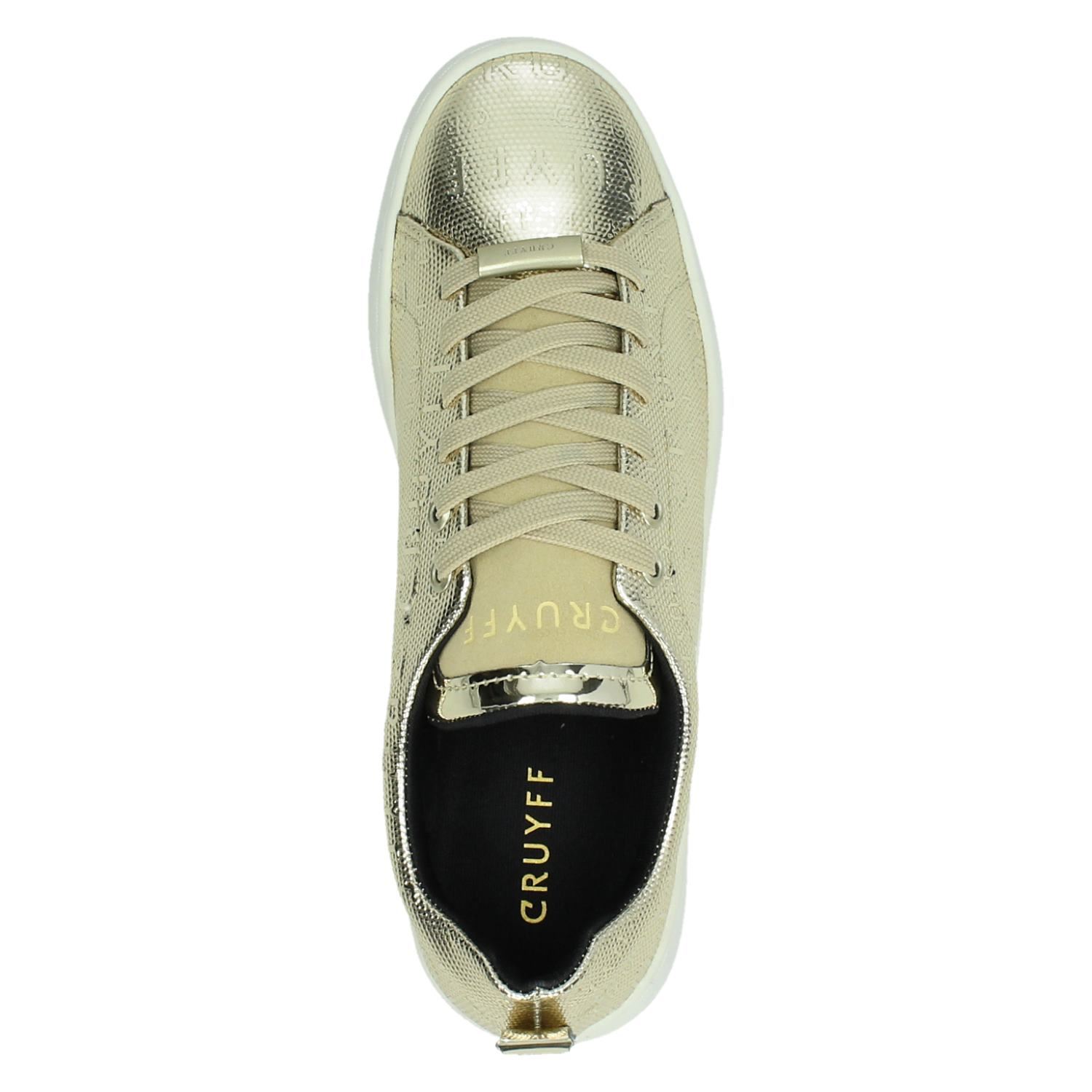 Cruyff Sylva - Lage sneakers voor dames - Goud - Shoemixx.nl