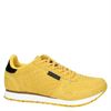 Woden Ydun Croco - Lage sneakers - Geel
