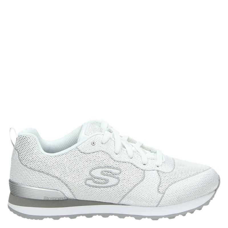 Skechers Lage Sneakers Wit skechers kopen in de aanbieding