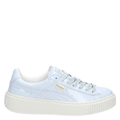 Puma Platform Patent Lage Sneakers Paars puma kopen in de aanbieding Puma Platform Patent Lage Sneakers Paars puma kopen in de aanbieding