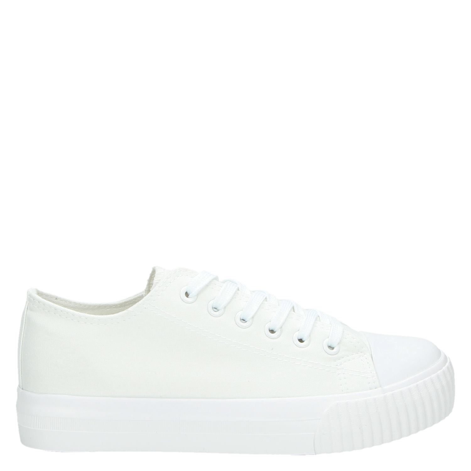 Claudia Ghizzani - Lage sneakers voor dames - Wit - Shoemixx.nl