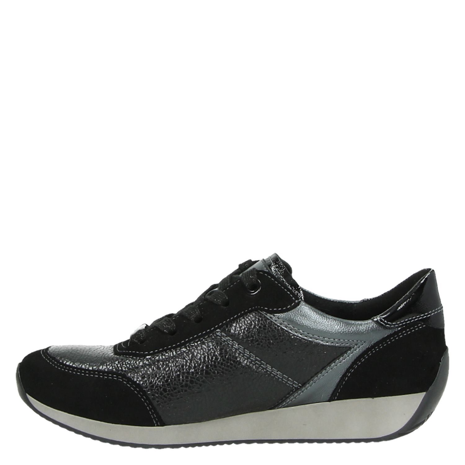 Ara Fusion 4 - Sneakers voor dames - Zwart - Nelson.nl