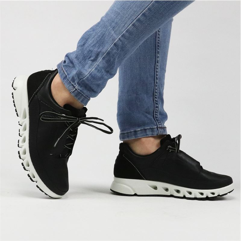 Ecco Multi-Vent - Lage sneakers - Zwart