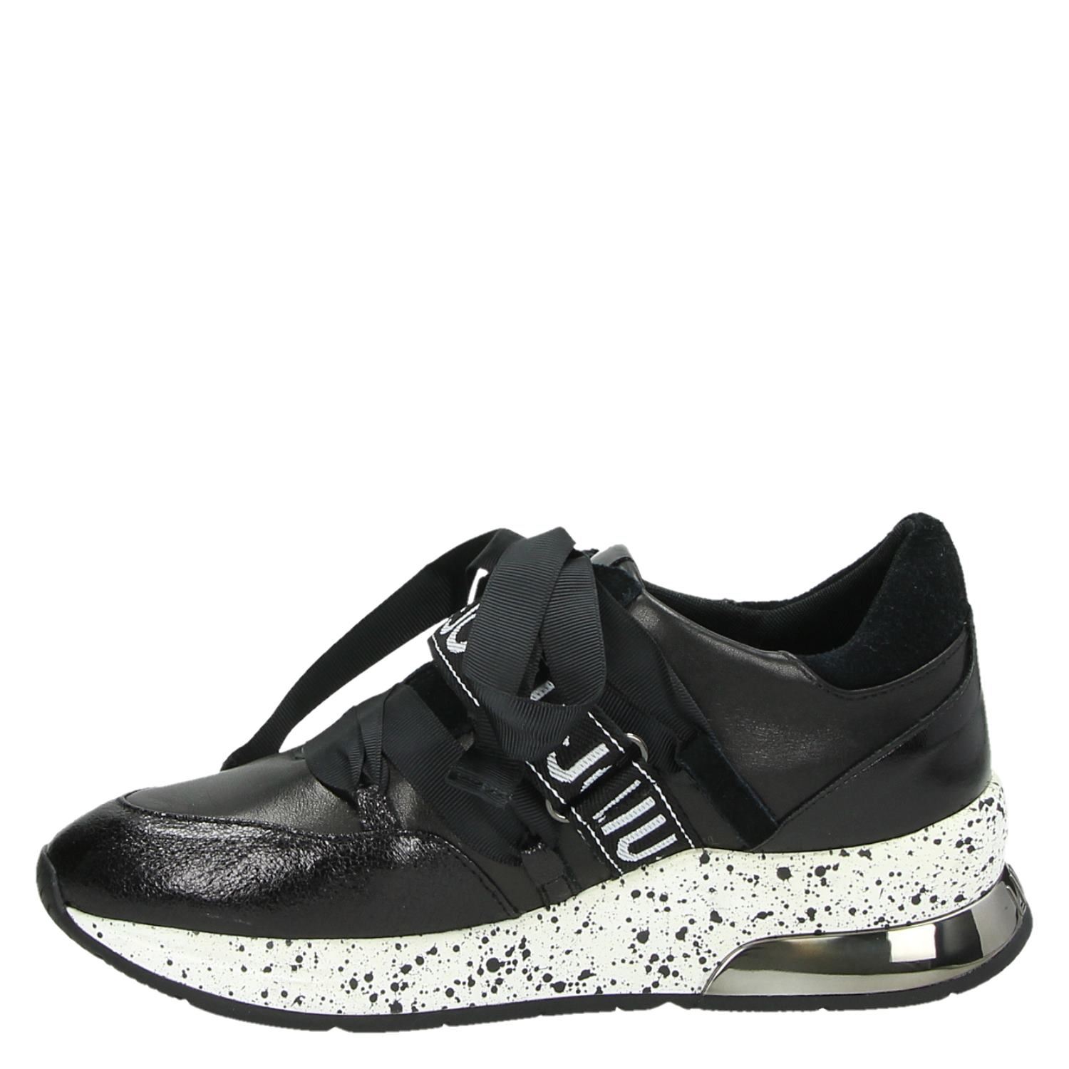 LIU-JO Karlie - Lage sneakers voor dames - Zwart - Nelson.nl