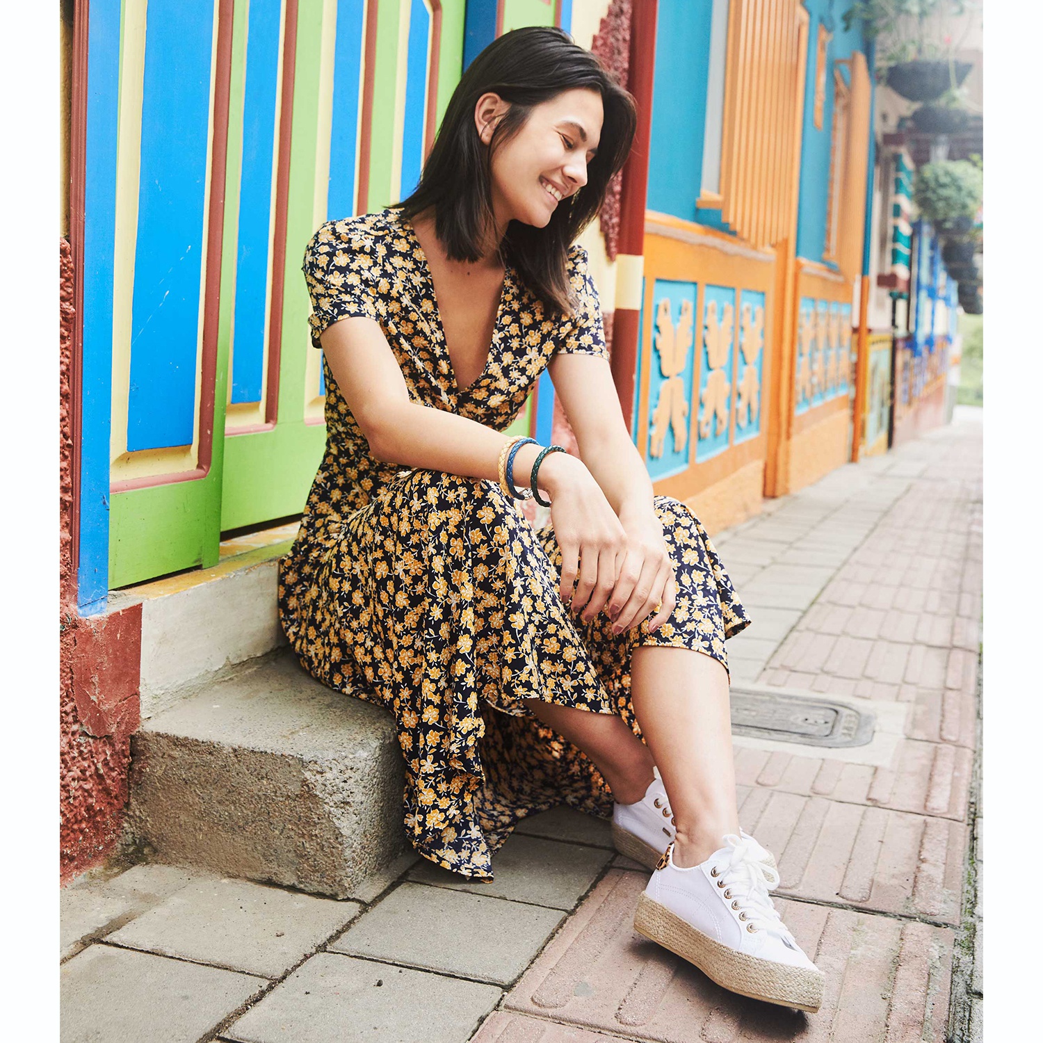 Mexx Chevelijn - Lage sneakers voor dames - Wit - Nelson.nl