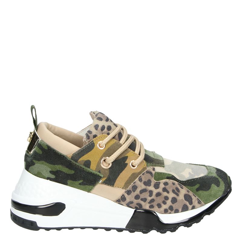 Steve Madden Cliff - Hoge sneakers - Kaki