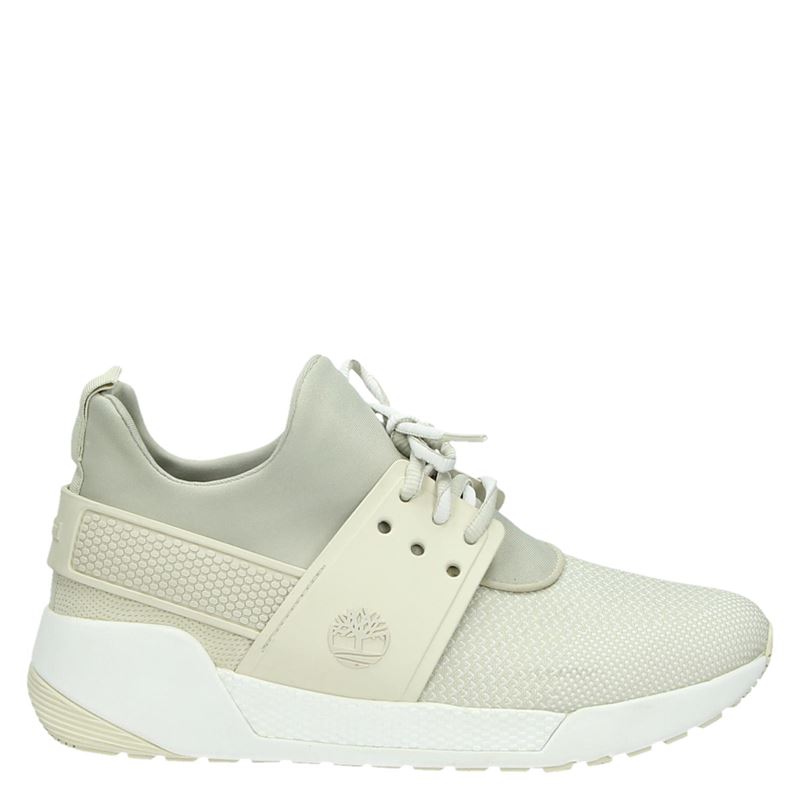 Timberland Kiri Up Hoge Sneakers Beige timberland kopen in de aanbieding