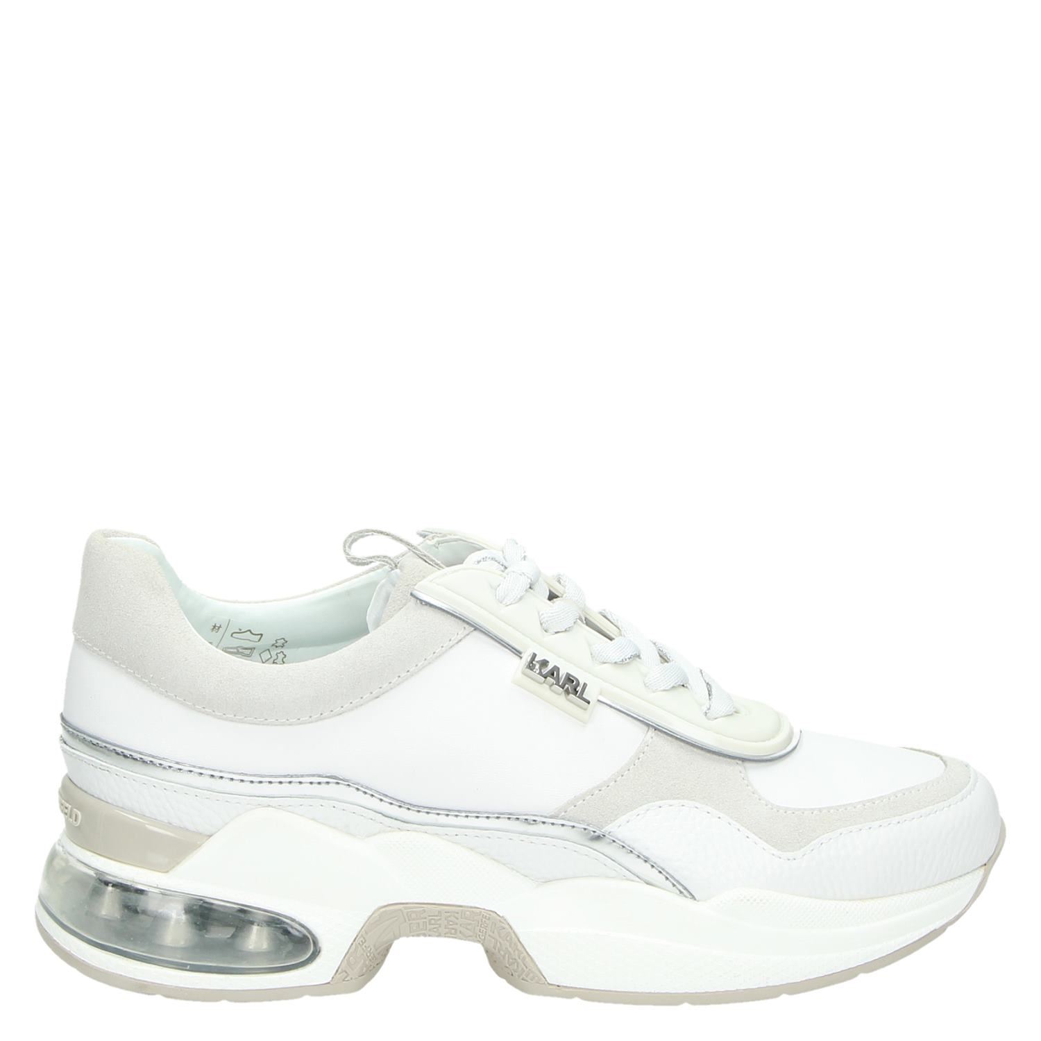 Karl Lagerfeld Ventura - Dad Sneakers voor dames - Wit - Shoemixx.nl
