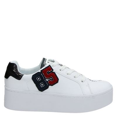 Tommy Jeans Tj85 Icon Platform Sneakers Wit tommy jeans kopen in de aanbieding