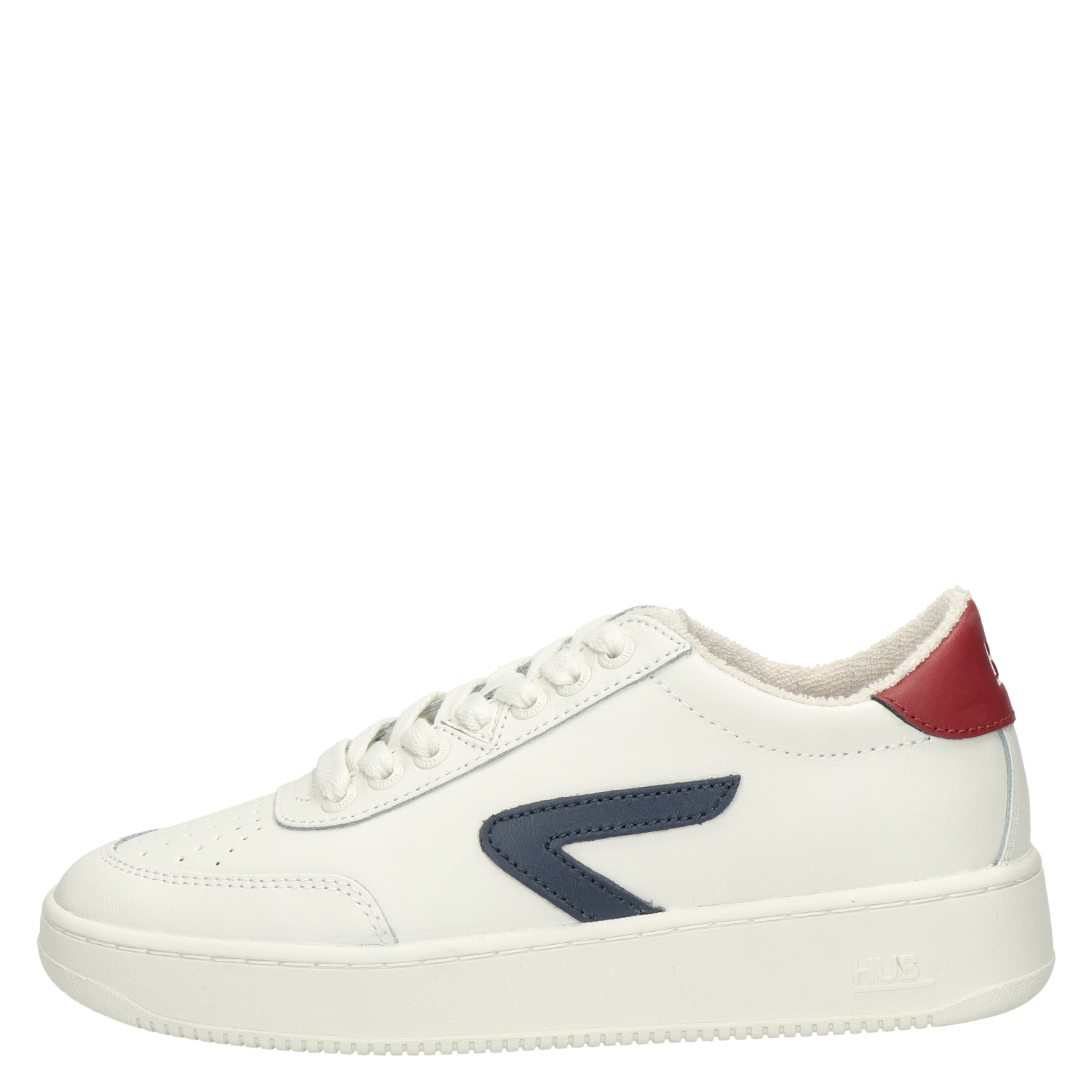 Hub Baseline - Lage sneakers voor dames - Wit - Nelson.nl