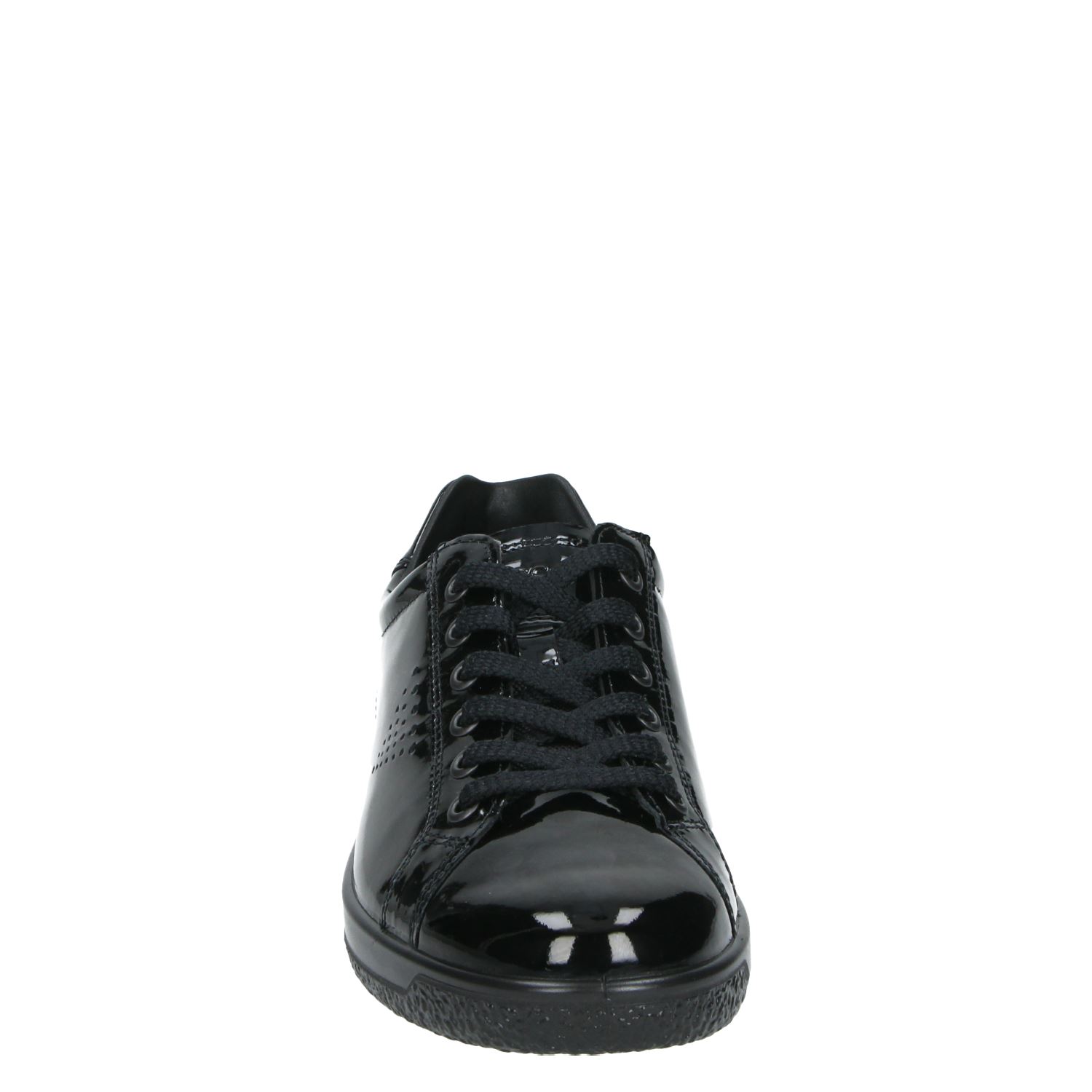 Ecco Soft 1 - Lage sneakers voor dames - Zwart - Nelson.nl