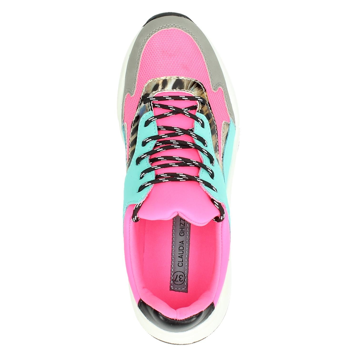 Claudia Ghizzani - Dad Sneakers voor dames - Roze - Shoemixx.nl
