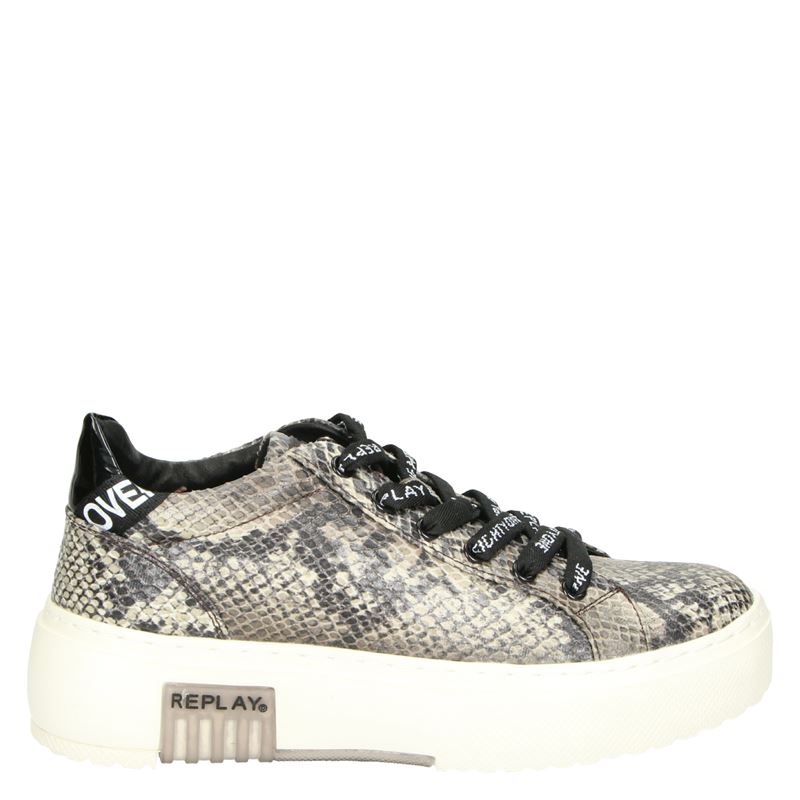 Replay Final Annabel - Lage sneakers - Bruin