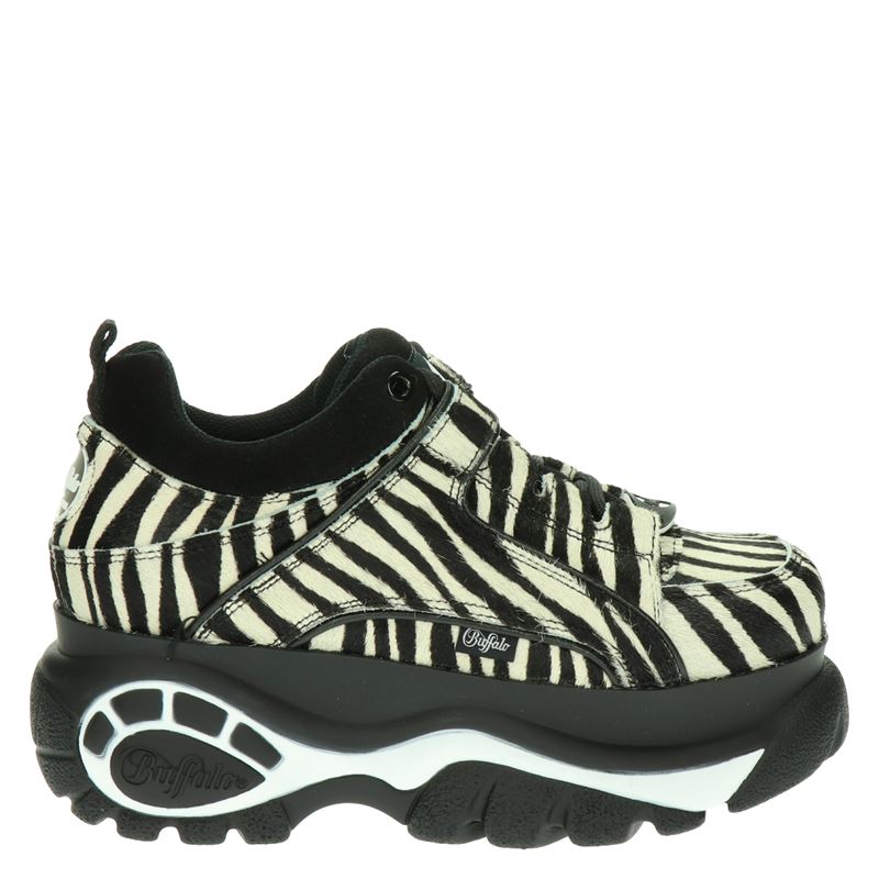Buffalo - Dad Sneakers voor dames - Zwart - Nelson.nl