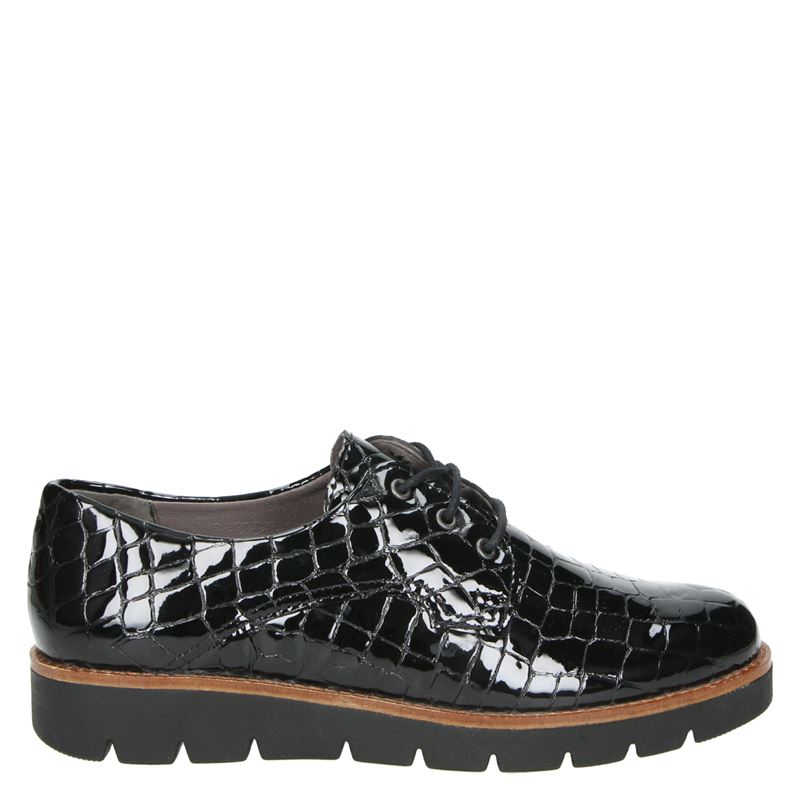 Nelson zoe 01 - Veterschoenen - Zwart