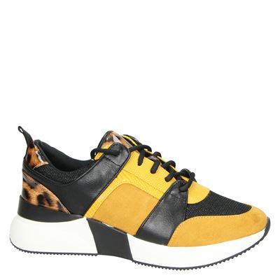 La Strada - Sneakers voor dames - Geel - Shoemixx.nl