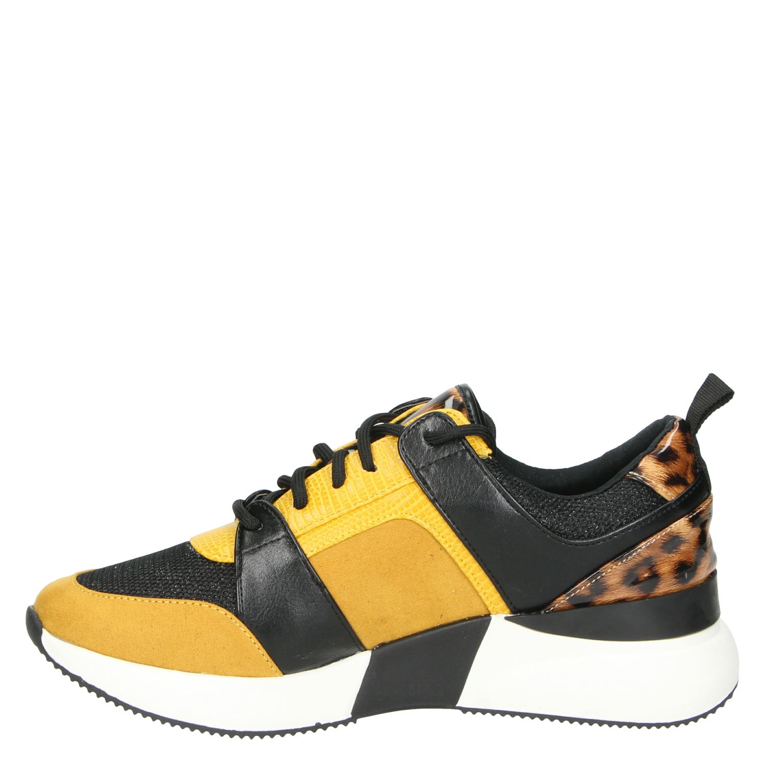 La Strada - Sneakers voor dames - Geel - Nelson.nl