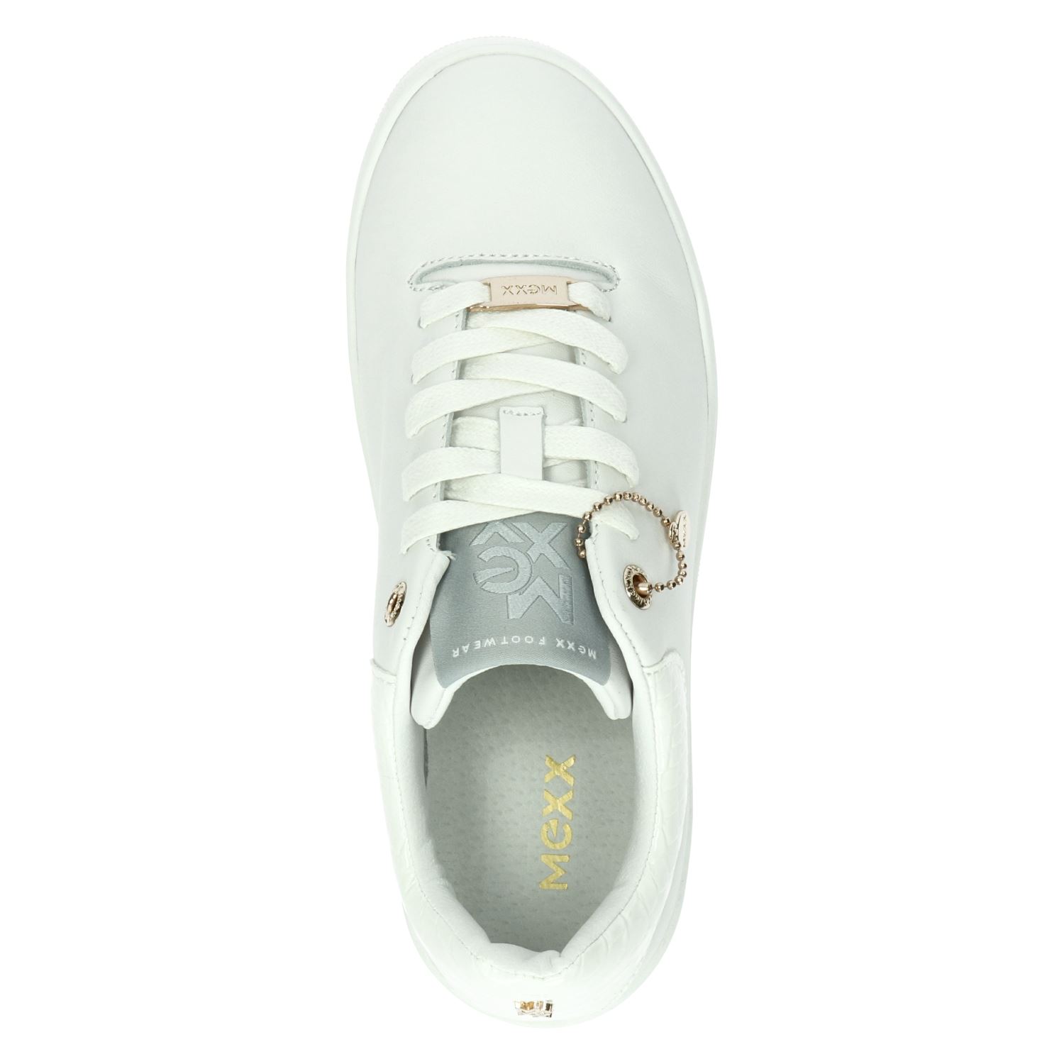 Mexx Eline - Lage sneakers voor dames - Wit - Nelson.nl