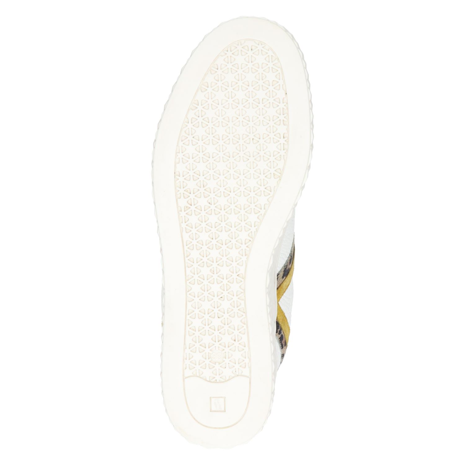Nelson - Lage sneakers voor dames - Beige - Nelson.nl