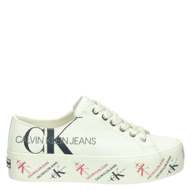 Calvin Klein Zamira - Platform sneakers - Wit