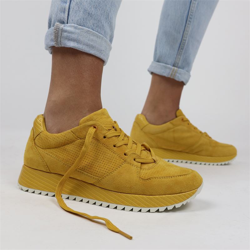 Tamaris - Lage sneakers - Geel