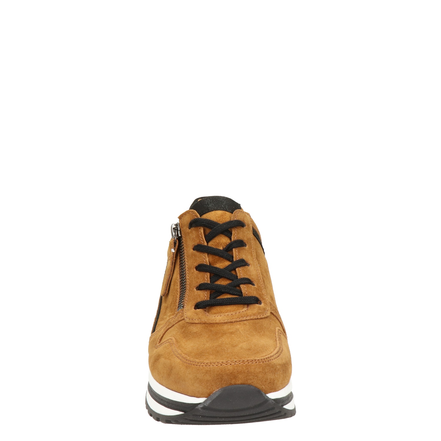 Gabor - Lage sneakers voor dames - Cognac - Nelson.nl