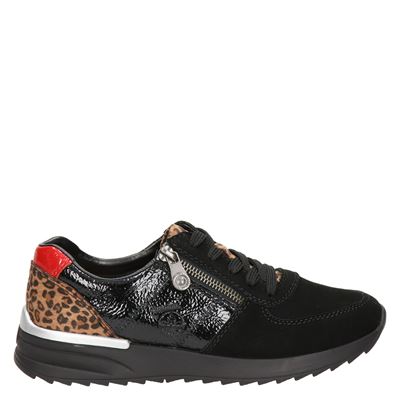 Rieker - Lage sneakers - Zwart