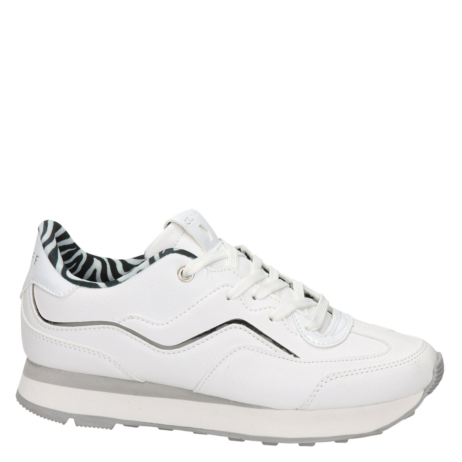 Cruyff Rainbow - Lage sneakers voor dames - Wit - Nelson.nl