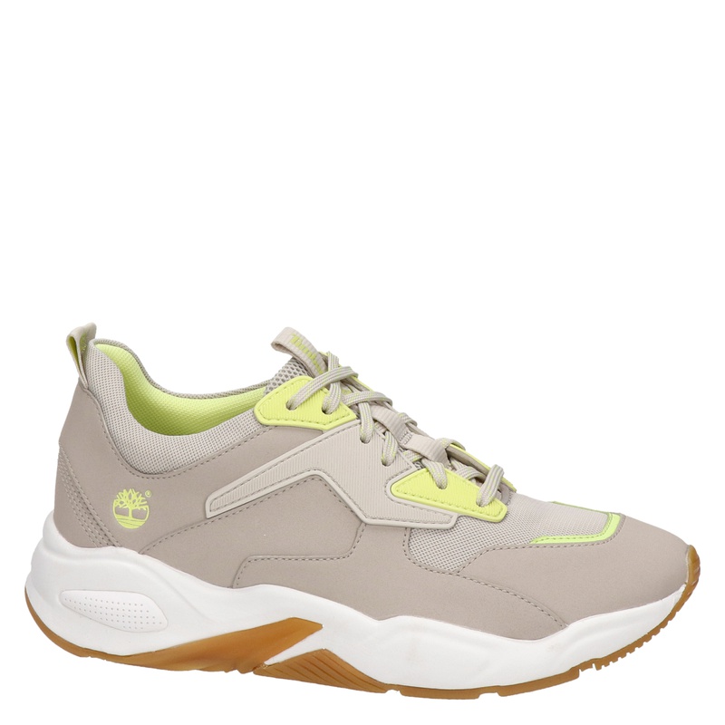 Timberland Delphiville - Dad Sneakers voor dames - Beige - Nelson.nl