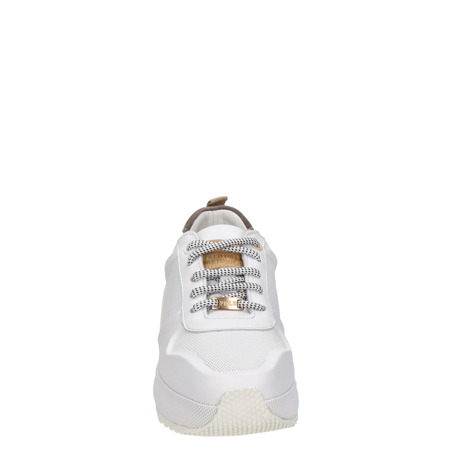 Fred de la Bretoniere - Lage sneakers voor dames - Wit - Nelson.nl