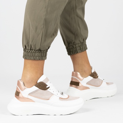 Shabbies Amsterdam - Dad Sneakers - Wit