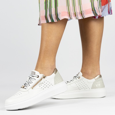 Regarde le ciel Samia - Lage sneakers - Wit
