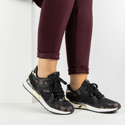 Guess Maybel - Lage sneakers - Zwart