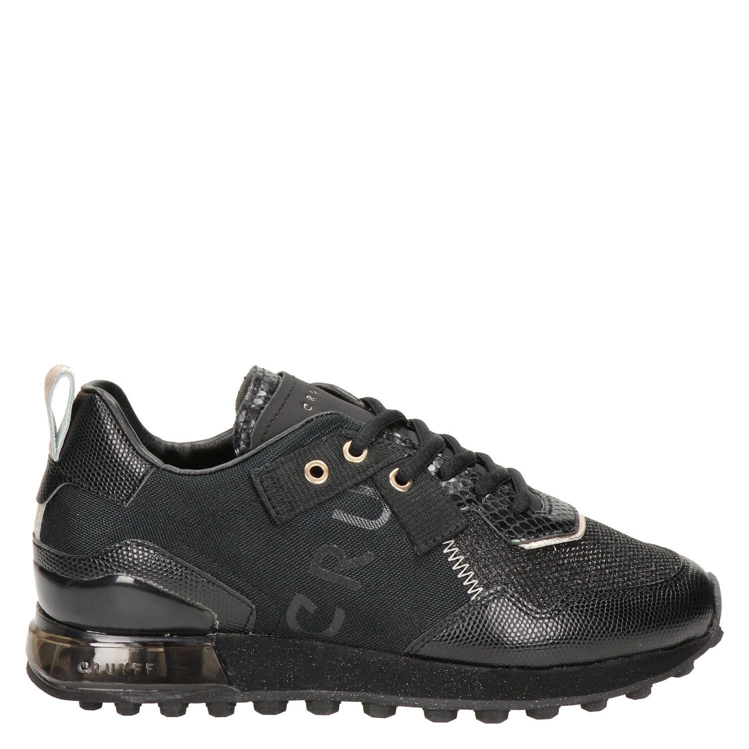 Cruyff Superbia - Lage sneakers voor dames - Zwart - Nelson.nl