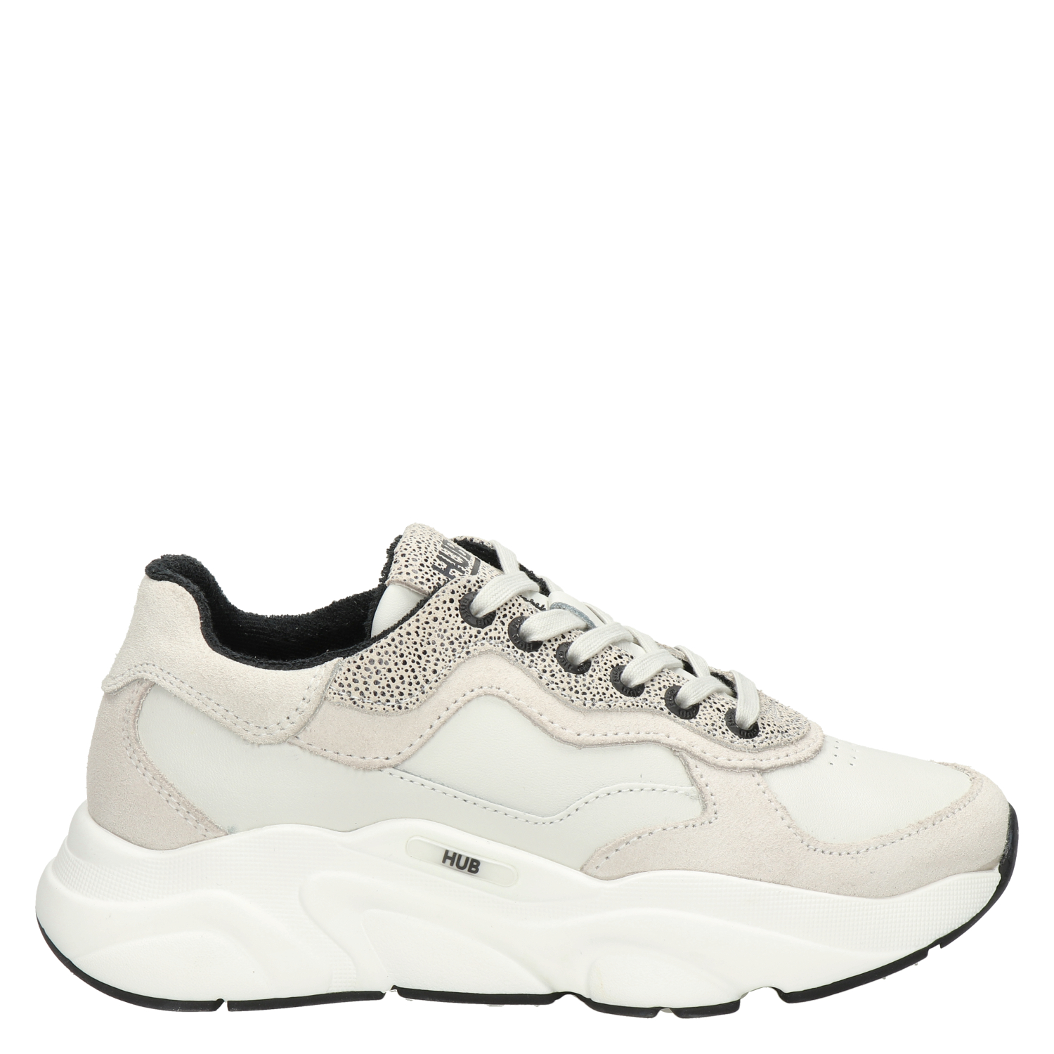 Hub - Dad Sneakers voor dames - Ecru - Nelson.nl