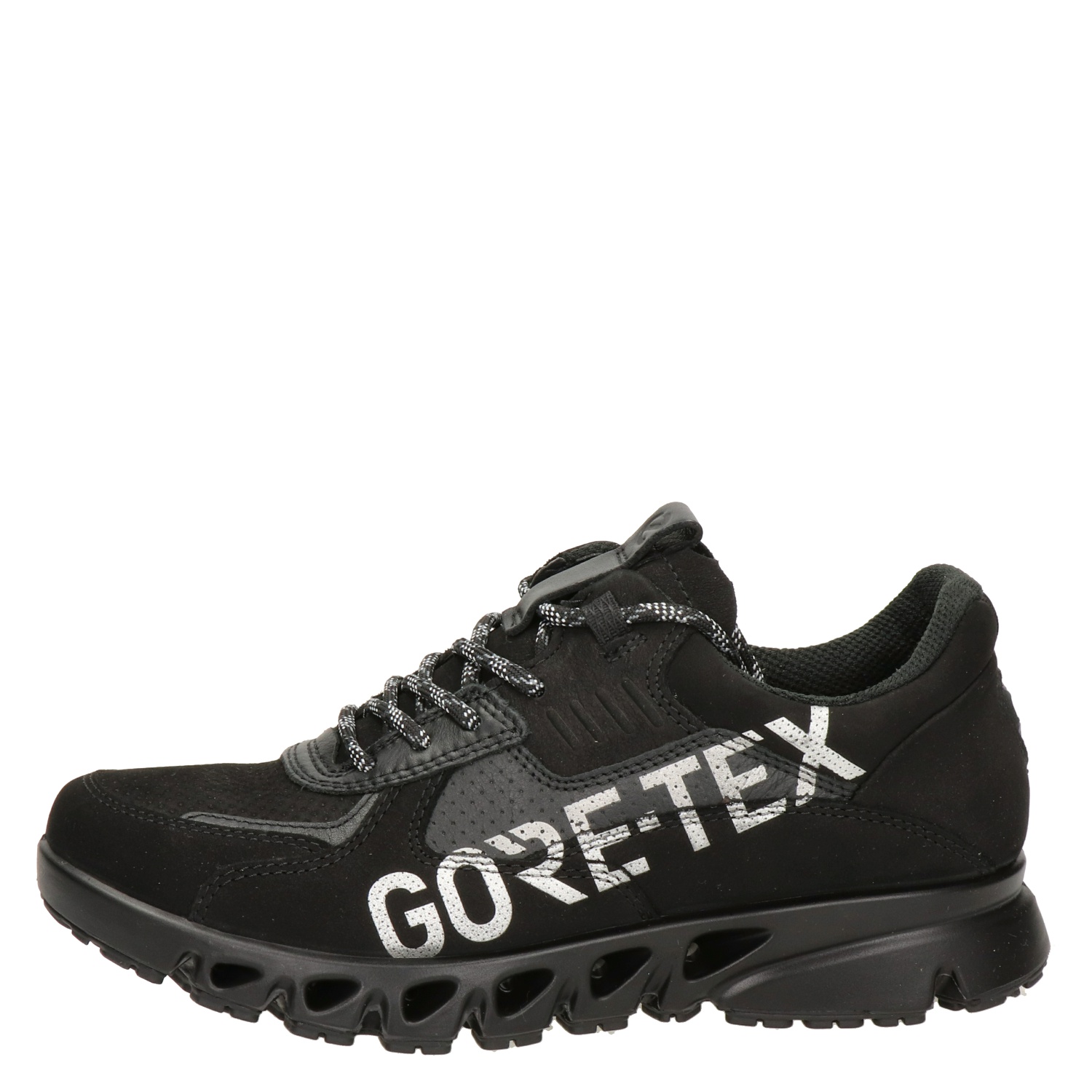 Ecco Multi-Vent - Lage sneakers voor dames - Zwart - Nelson.nl