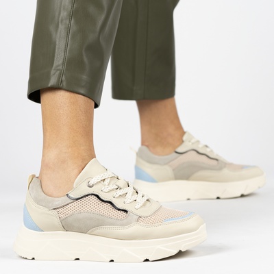 Nelson - Dad Sneakers - Beige
