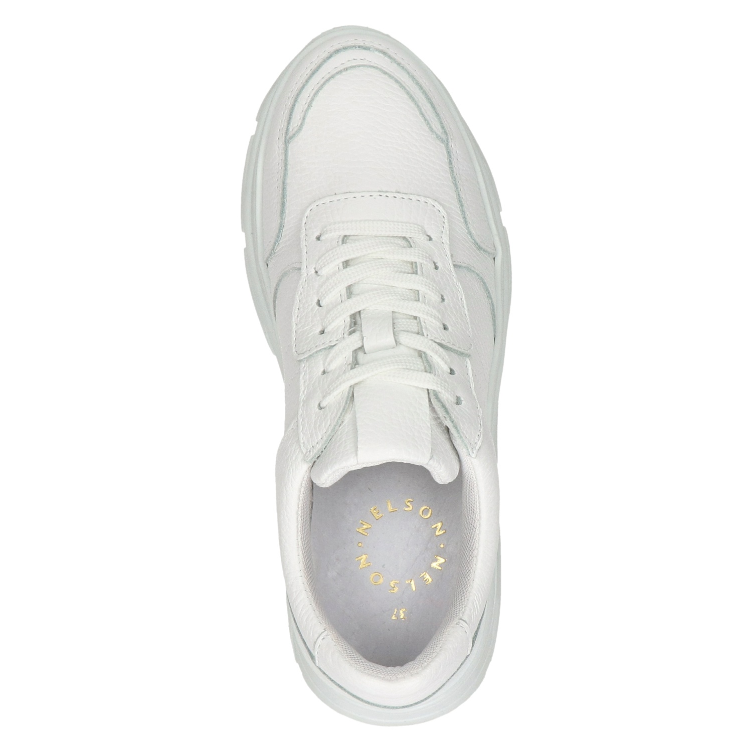 Nelson - Dad Sneakers voor dames - Wit - Nelson.nl