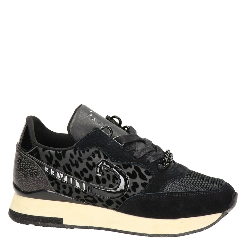 Cruyff Parkrunner - Lage sneakers voor dames - Zwart - Nelson.nl