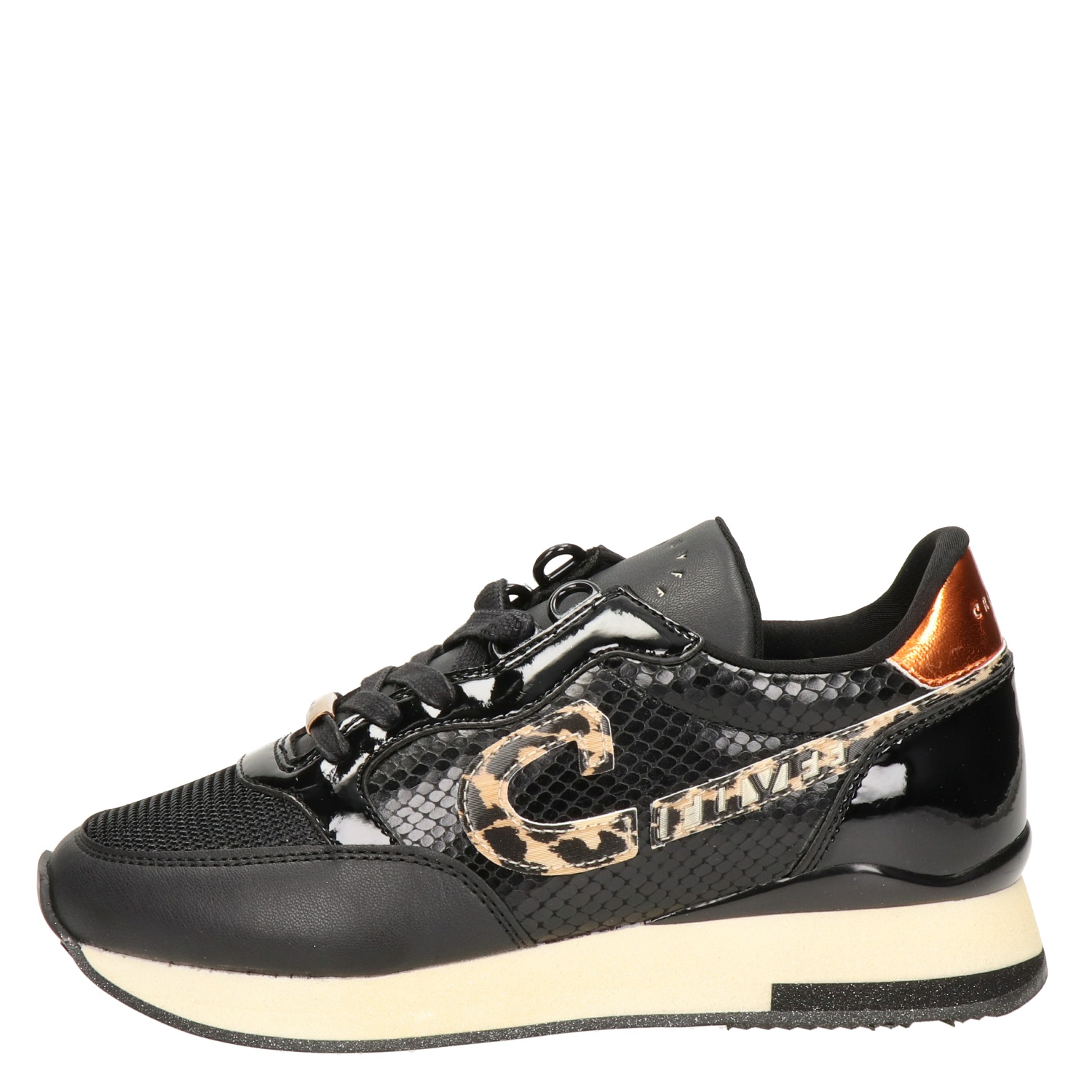 Cruyff Parkrunner - Lage sneakers voor dames - Zwart - Nelson.nl