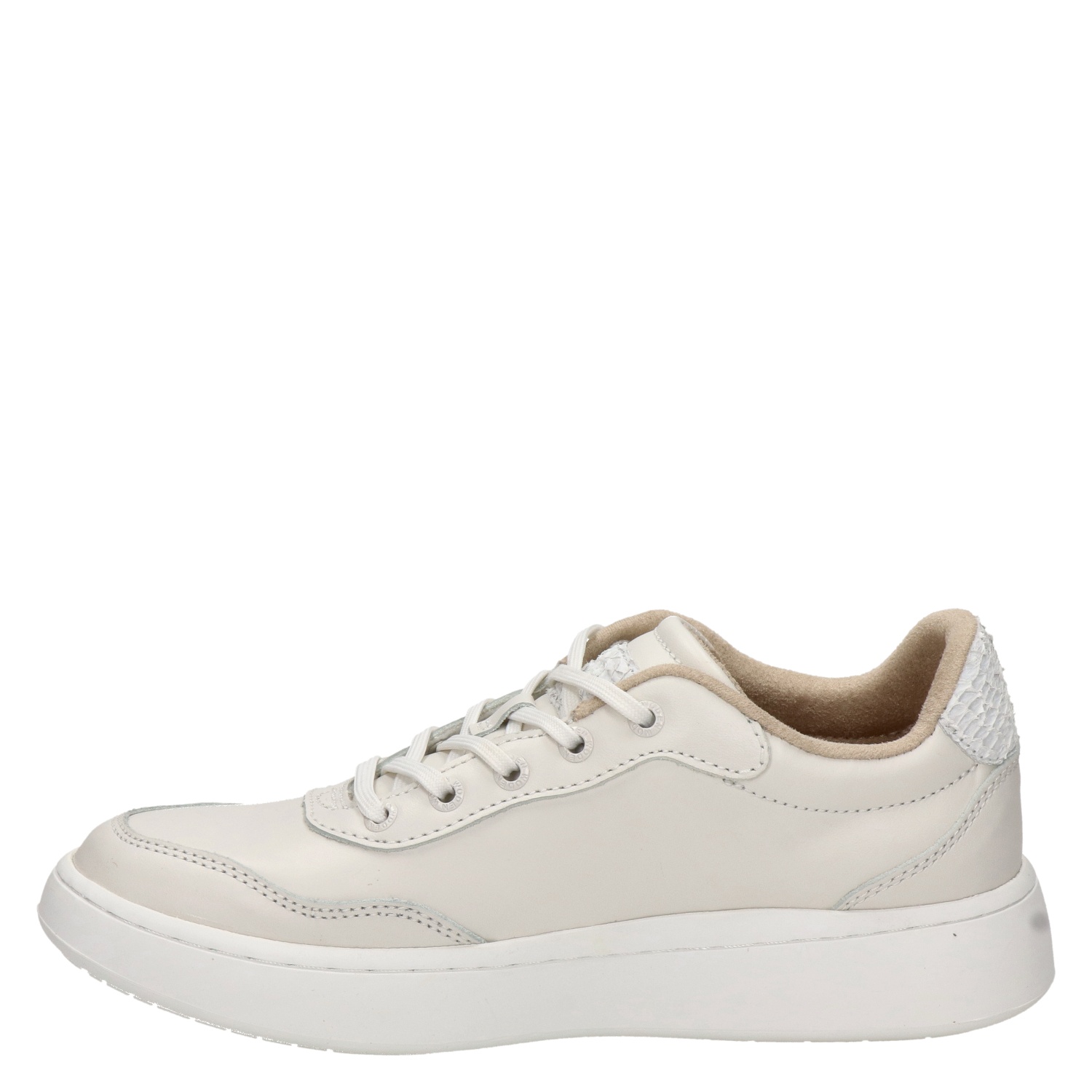 Woden Evelyn - Lage sneakers voor dames - Wit - Nelson.nl