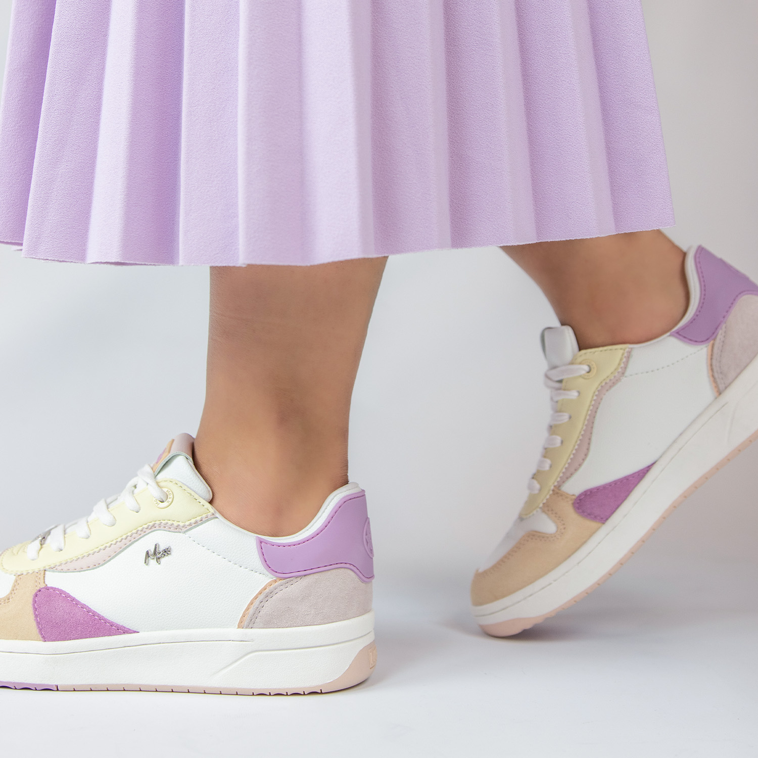 Mexx Giselle 2.0 - Lage sneakers voor dames - Wit - Nelson.nl