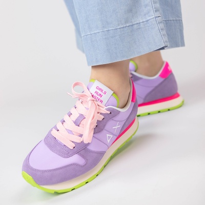 Sun 68 Ally Solid - Lage sneakers - Paars