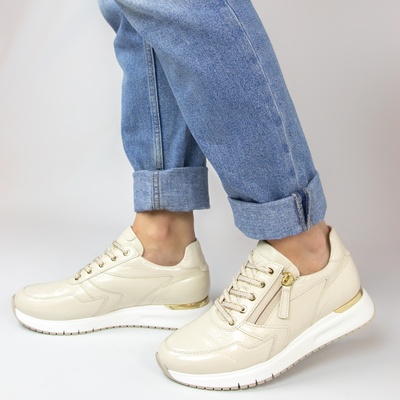 Gabor - Lage sneakers - Ecru