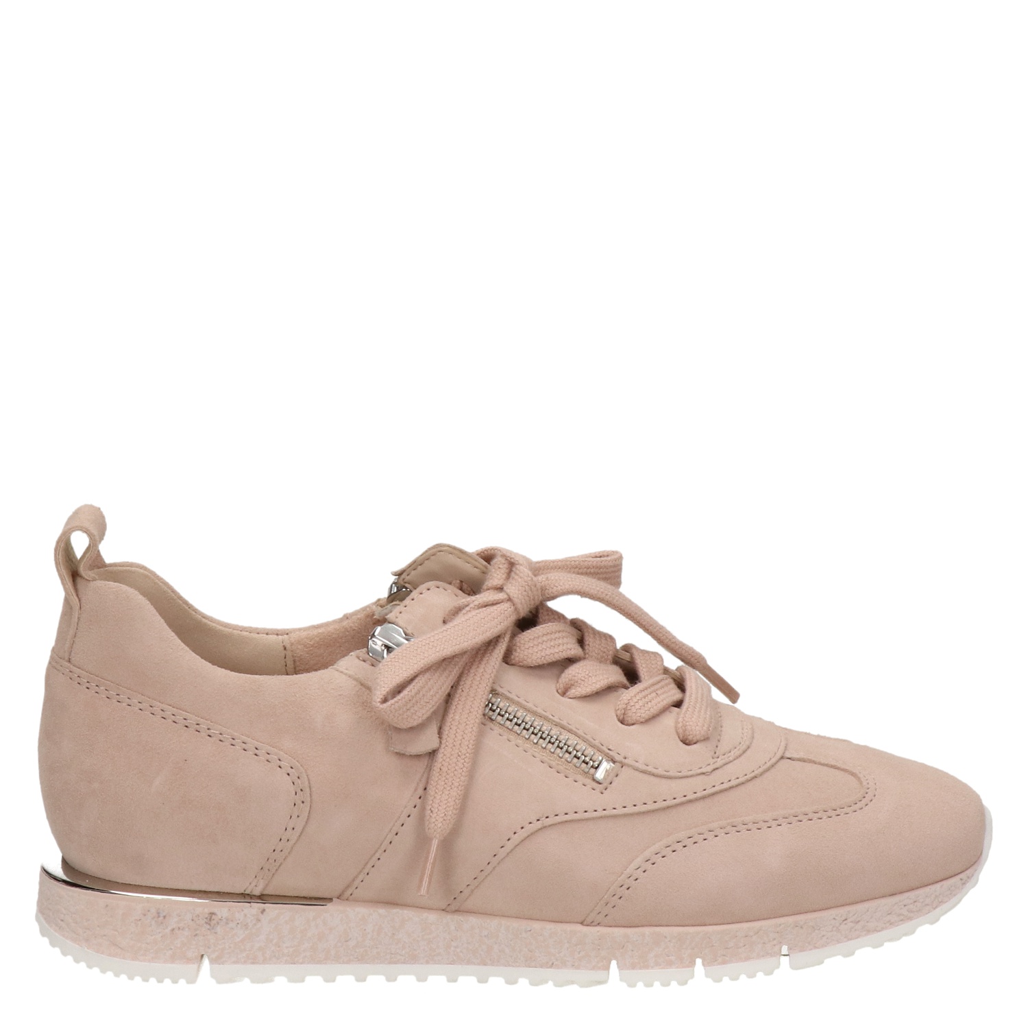 Gabor - Lage sneakers voor dames - Roze - Nelson.nl