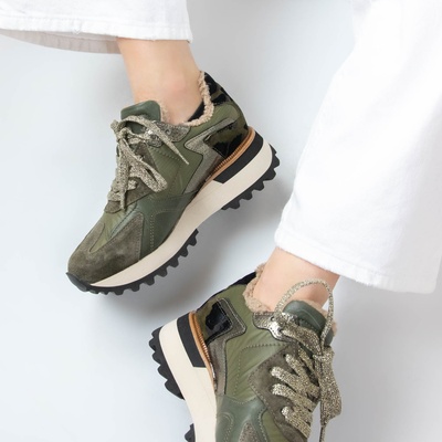Alpe - Lage sneakers - Groen