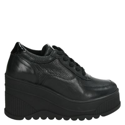 Nelson Yassie Platform Sneakers Zwart nelson kopen in de aanbieding