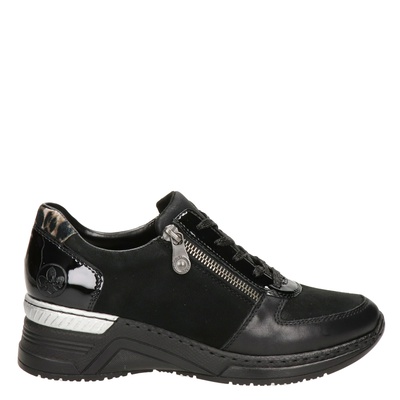 Rieker - Lage sneakers - Zwart