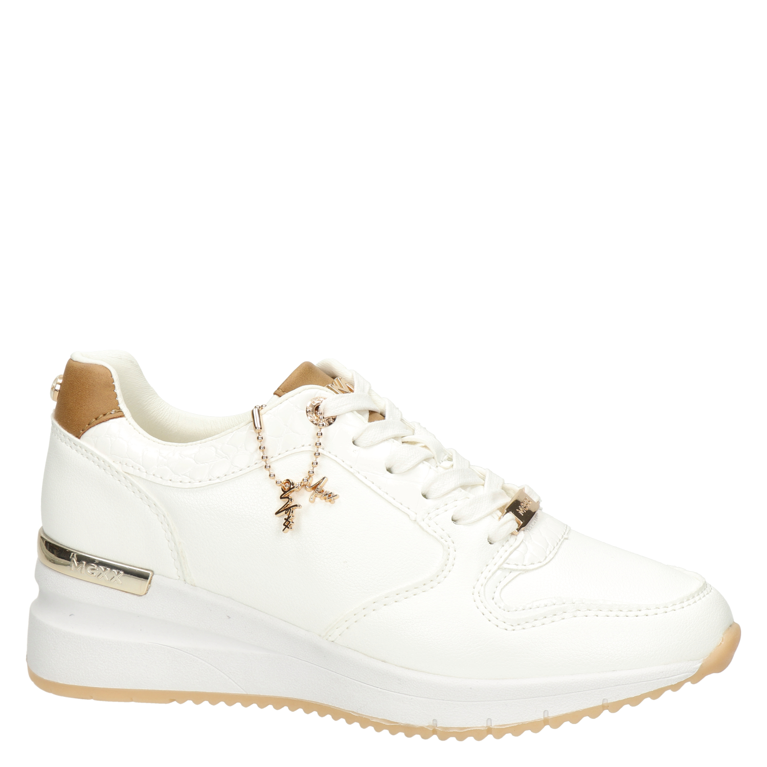 Mexx Hena - Lage sneakers voor dames - Wit - Nelson.nl