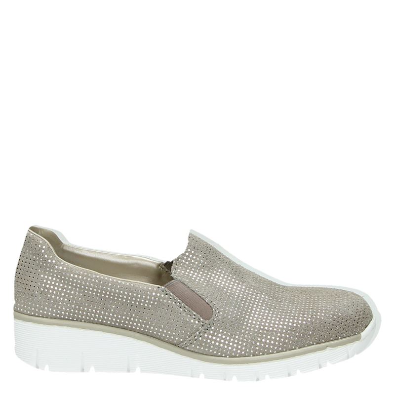 Rieker Instapschoenen Taupe rieker kopen in de aanbieding